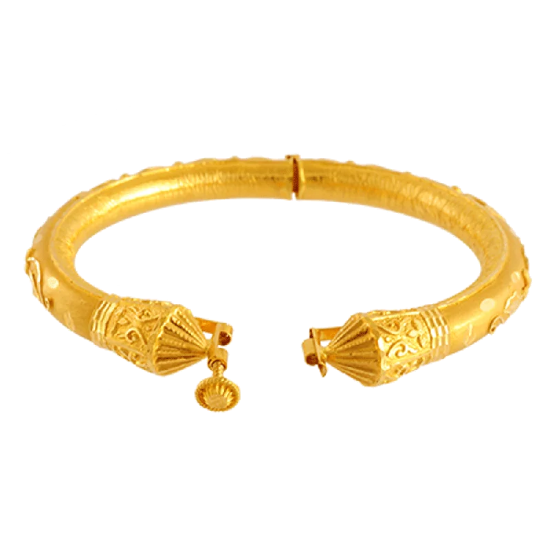 22KT Yellow Gold Bangle For Women