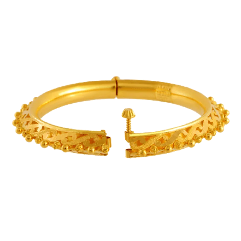 22KT Yellow Gold Bangle For Women