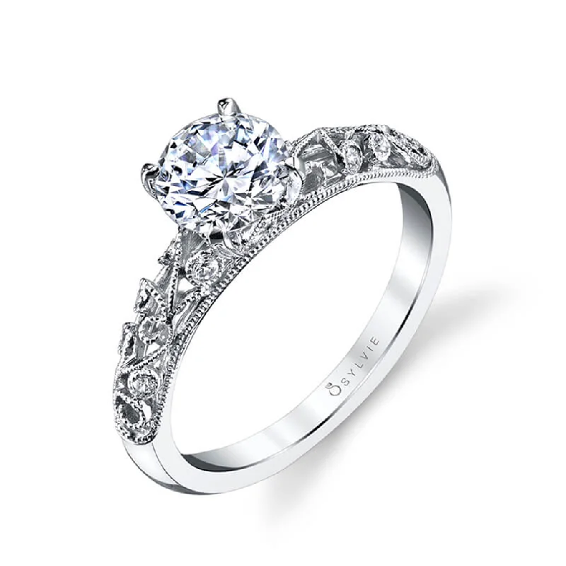 Sylvie Vintage Engagement Ring