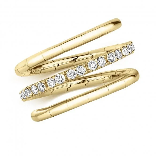 Diamond Flexi Twist Ring RDQ261