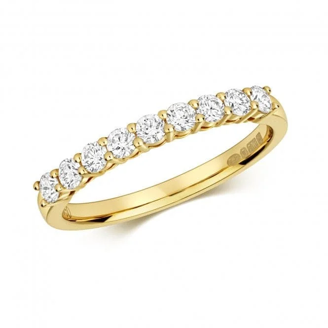 Diamond Claw Set Eternity Ring RDQ268