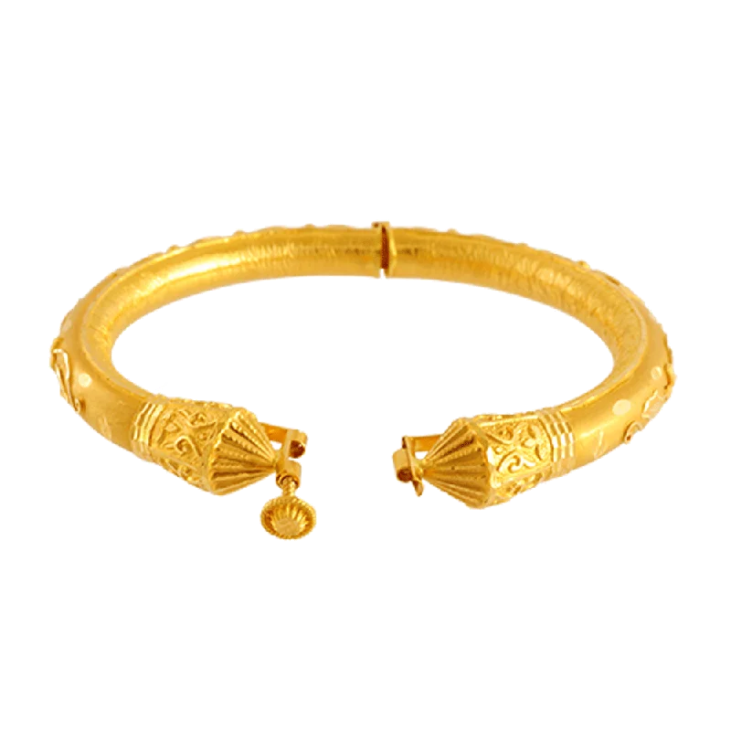 22KT Yellow Gold Bangle For Women