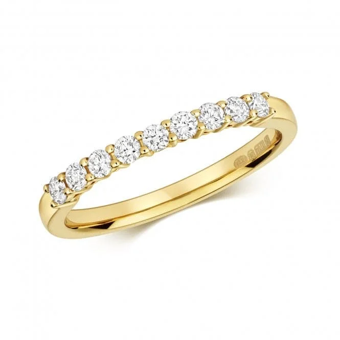 Diamond Claw Set Eternity Ring RDQ267