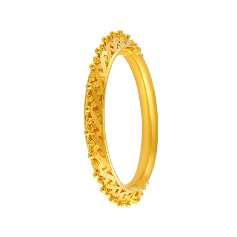 22KT Yellow Gold Bangle For Women