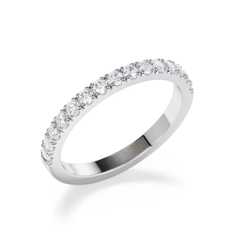 2mm Micro Pavé Diamond Eternity Ring