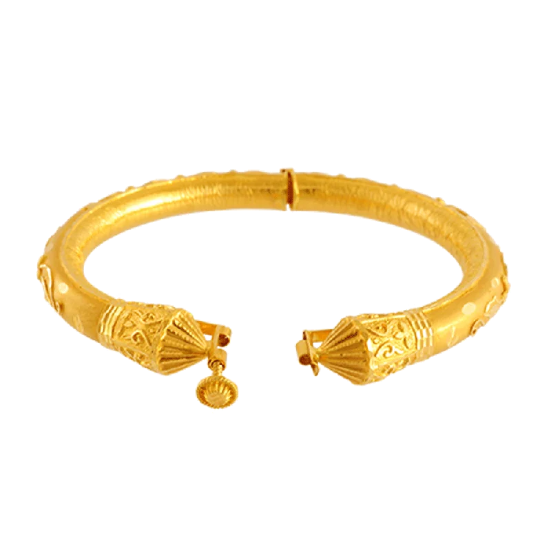 22KT Yellow Gold Bangle For Women