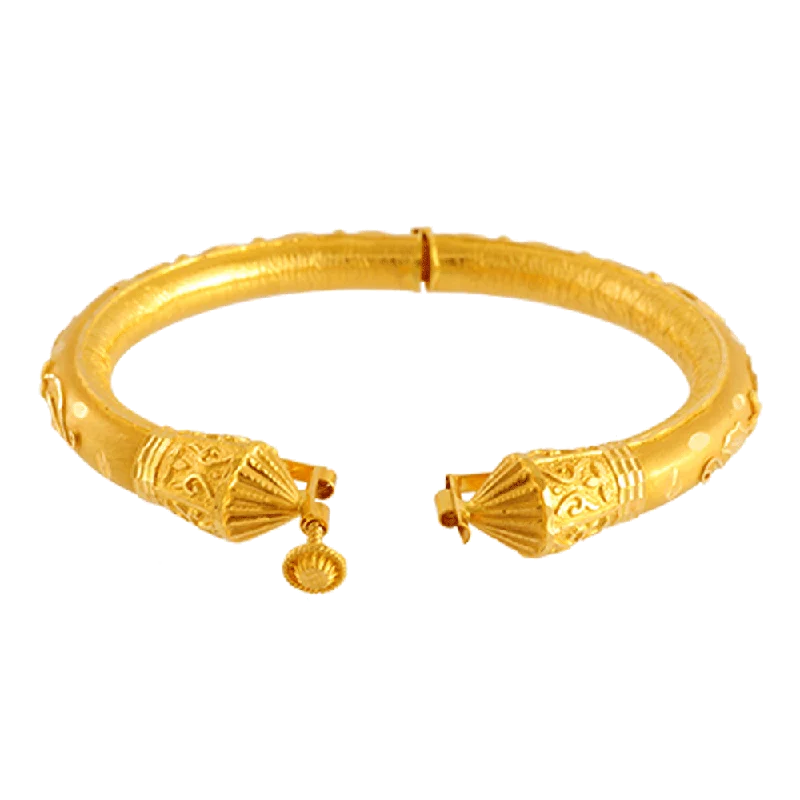 22KT Yellow Gold Bangle For Women