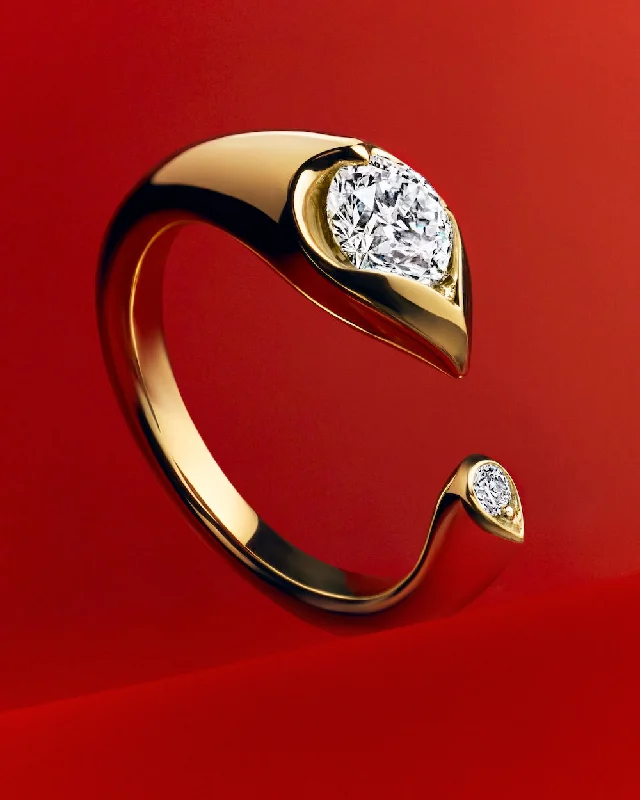 LU Open Droplet Ring