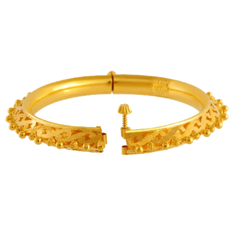 22KT Yellow Gold Bangle For Women