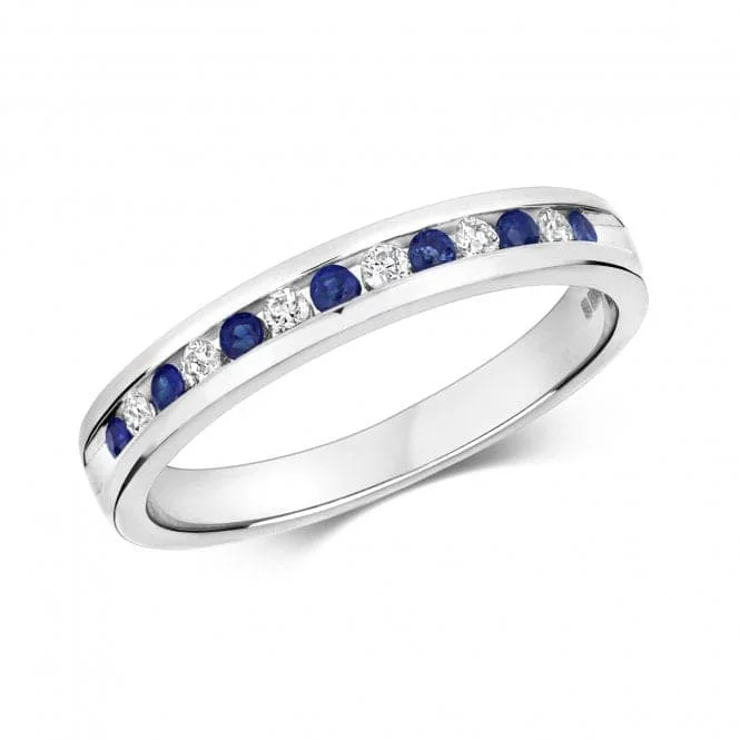 Diamond Jewellery 9ct White Gold Half Eternity Ring RD582WS