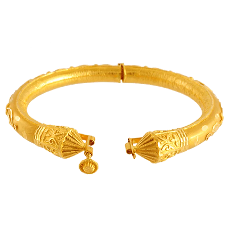 22KT Yellow Gold Bangle For Women