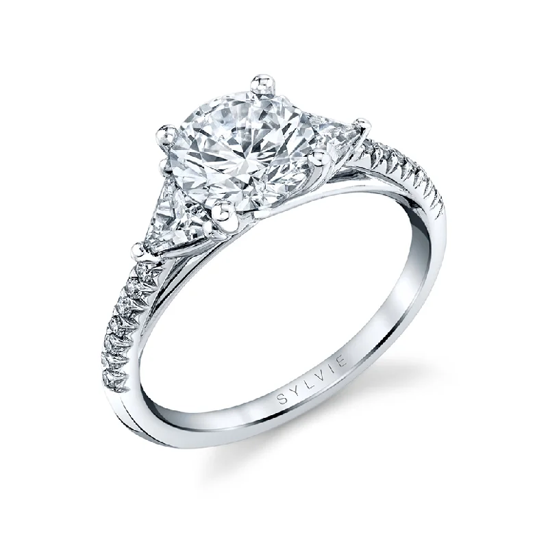 Sylvie Diamond Engagement Ring Setting