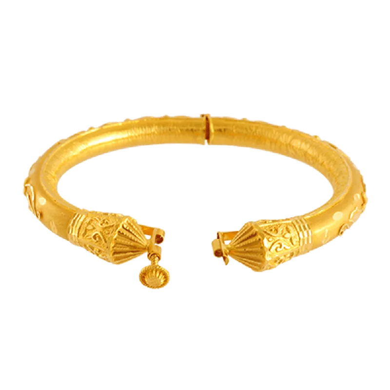 22KT Yellow Gold Bangle For Women