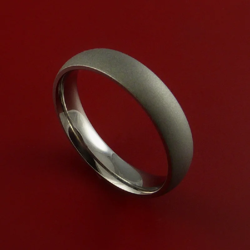 Titanium Ring Custom Made Band