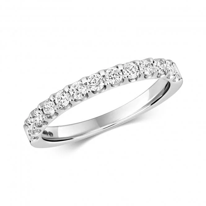 Diamond Jewellery 9ct White Gold Diamond Eternity Ring RD195W