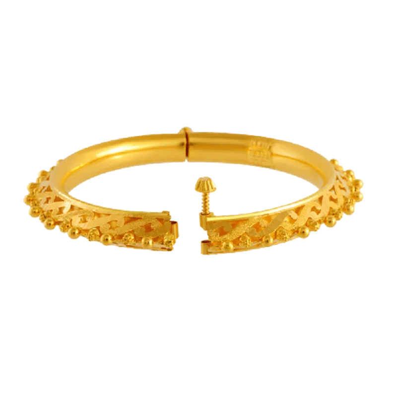 22KT Yellow Gold Bangle For Women