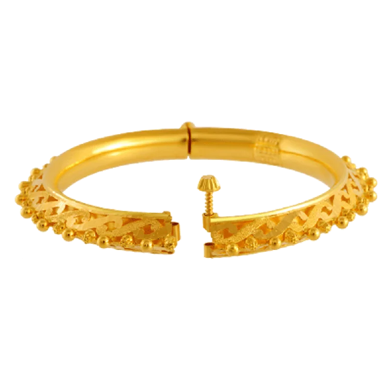 22KT Yellow Gold Bangle For Women