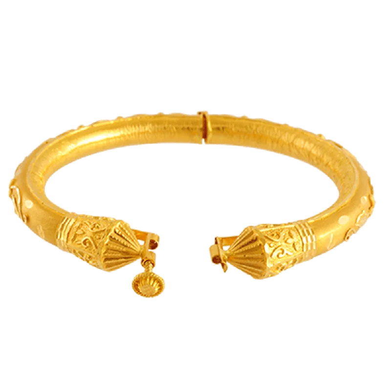 22KT Yellow Gold Bangle For Women