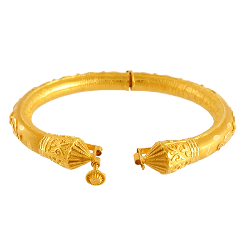 22KT Yellow Gold Bangle For Women