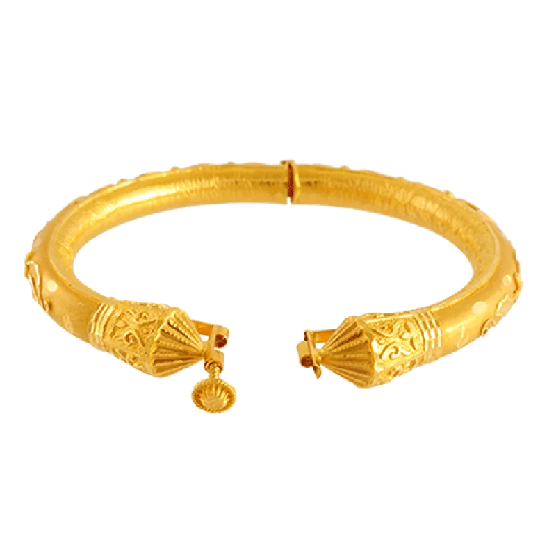 22KT Yellow Gold Bangle For Women