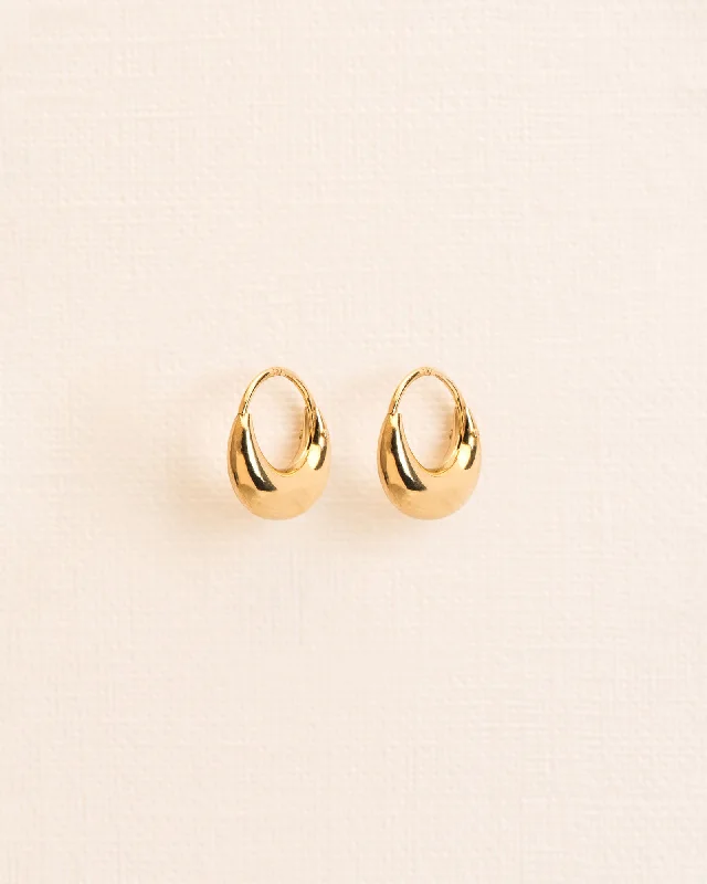 Small 18K Gold Hoops