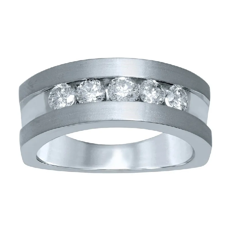 14K 0.98-1.04CT D-MENS BANDS