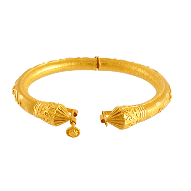 22KT Yellow Gold Bangle For Women