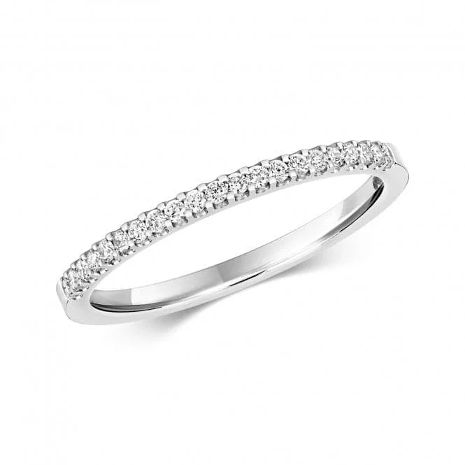 Diamond Jewellery 9ct White Gold Eternity Ring RD192W