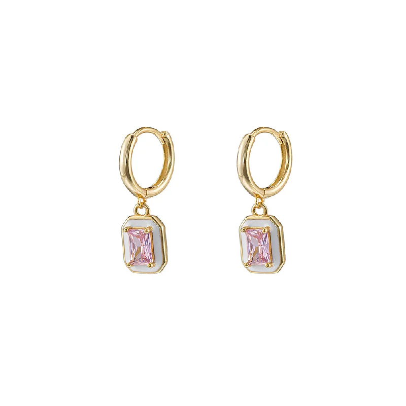 18ct Gold Plated Rose Quartz