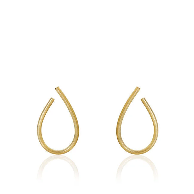 Medium Kharisma 18K Gold Hoops