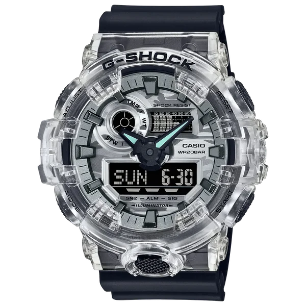 G-Shock GA700SKC-1A Translucent Skeleton Ana-Digi