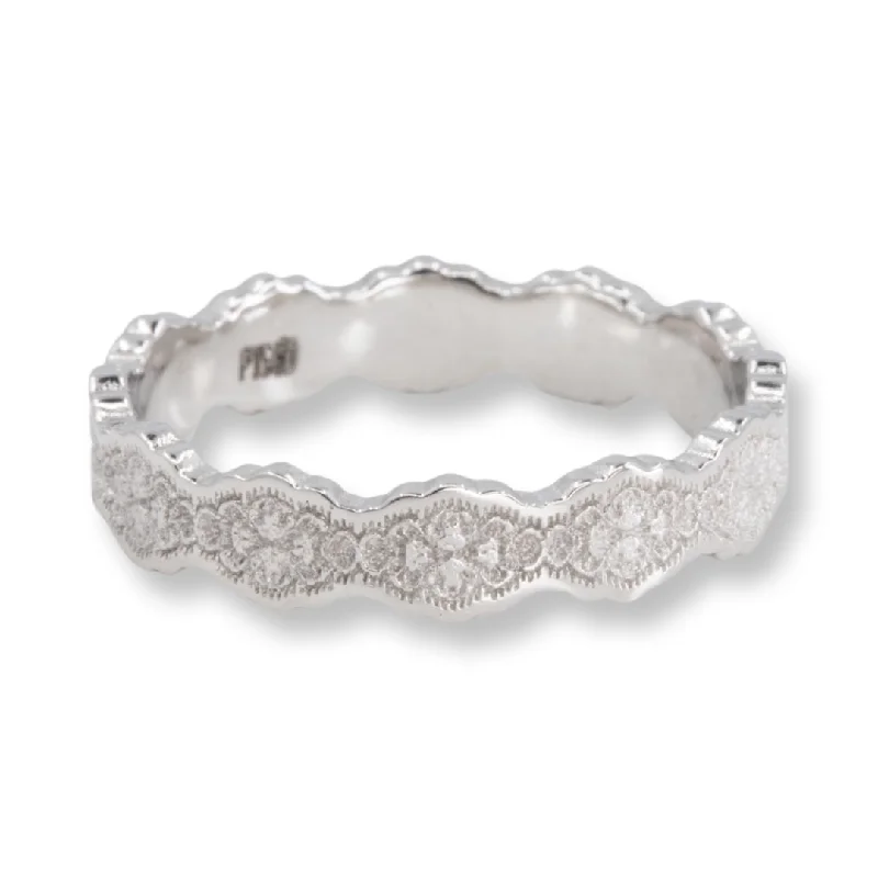 Eden Lace Wedding Ring