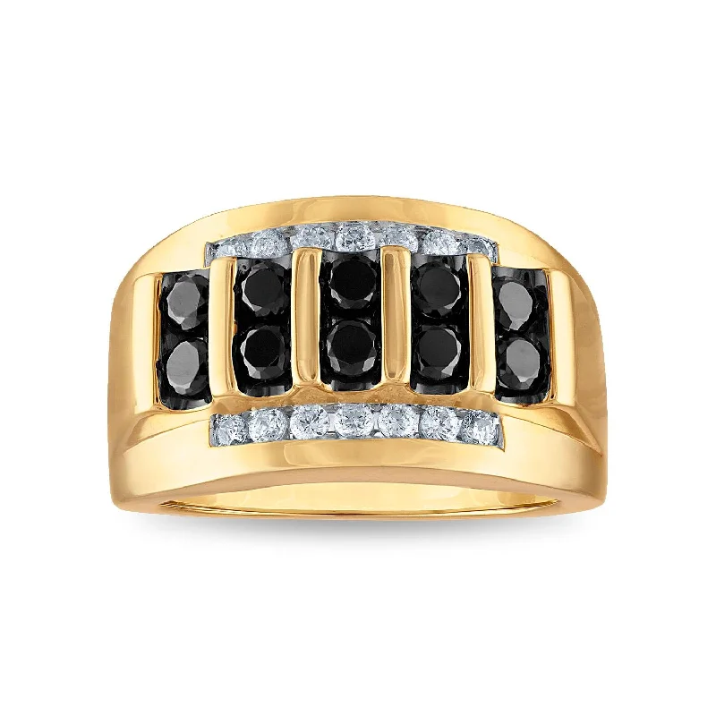 1-1/2 CTW Diamond Ring in 10KT Yellow Gold