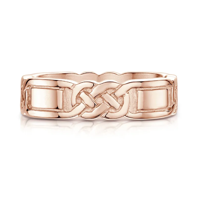 Lover’s Knot Dress Ring in 9ct Rose Gold