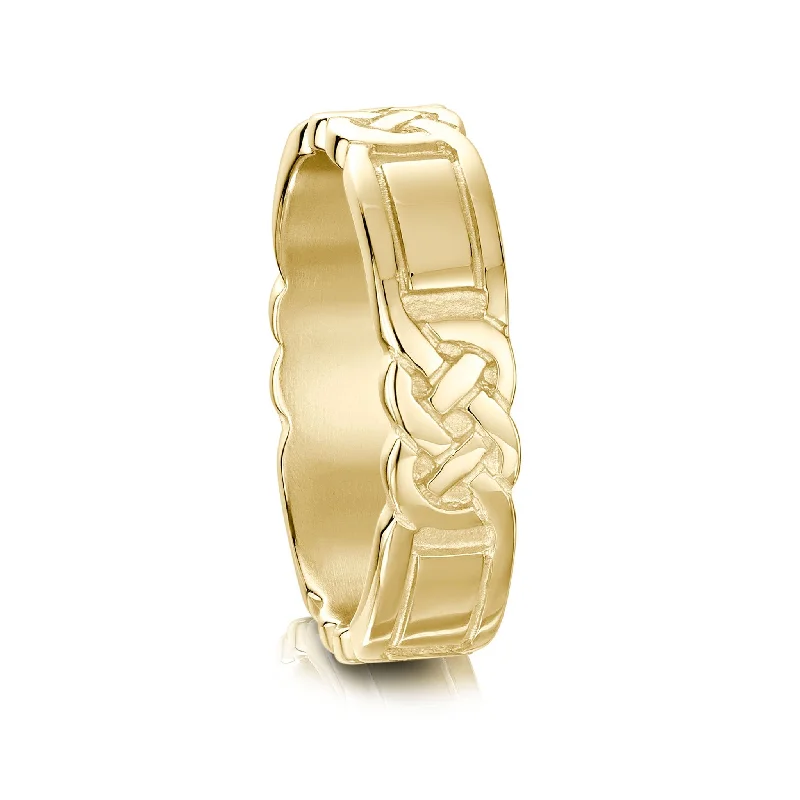 Lover’s Knot Dress Ring in 9ct Yellow Gold