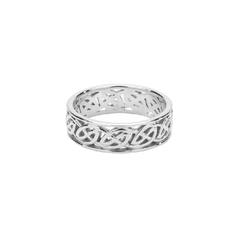 White Gold Window to the Soul 'Ness' Ring - Custom Order