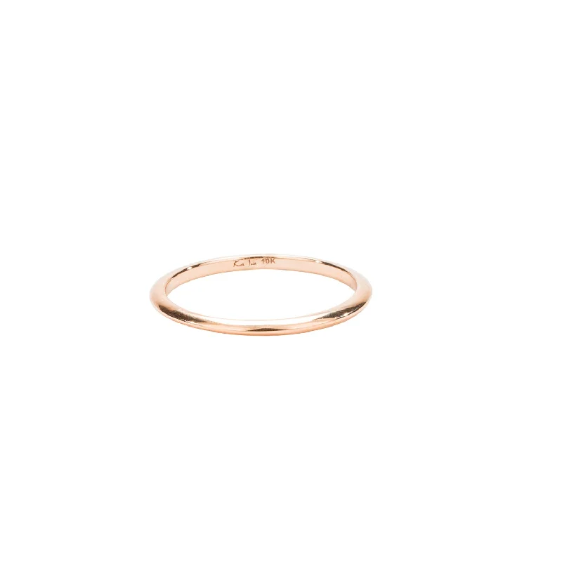 Rose Gold 'Esk' Ring - Custom Order