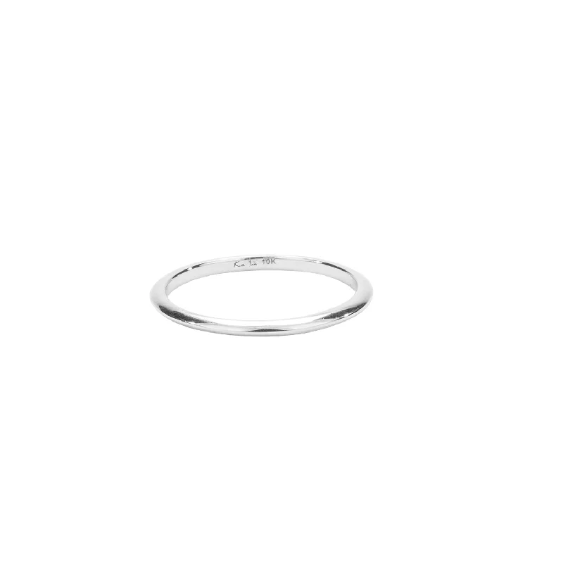 White Gold 'Esk' Ring - Custom Order