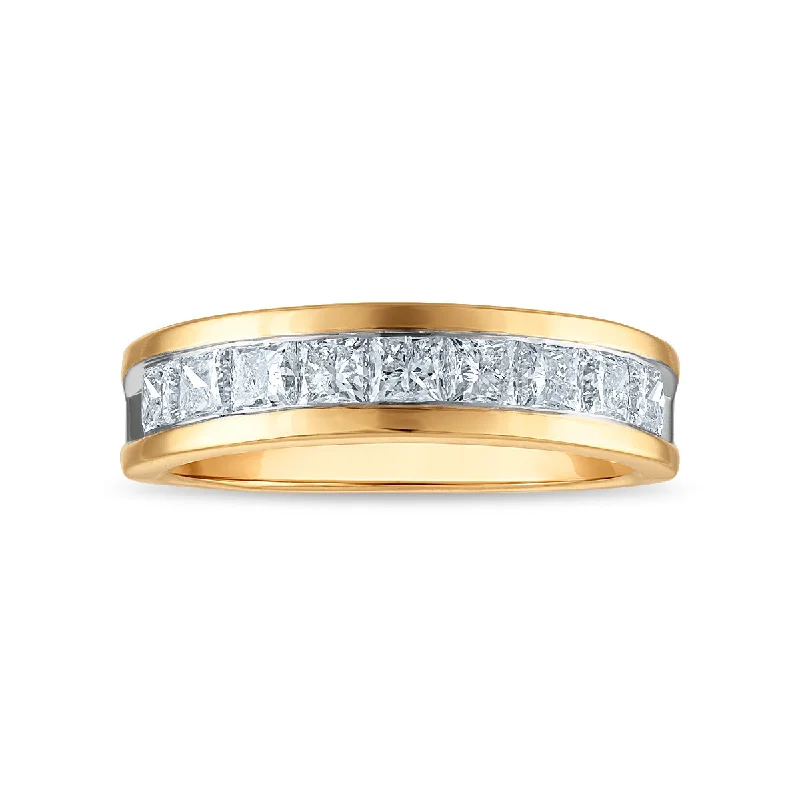 Signature EcoLove 2 CTW Lab Grown Diamond Wedding Ring in 14KT Yellow Gold