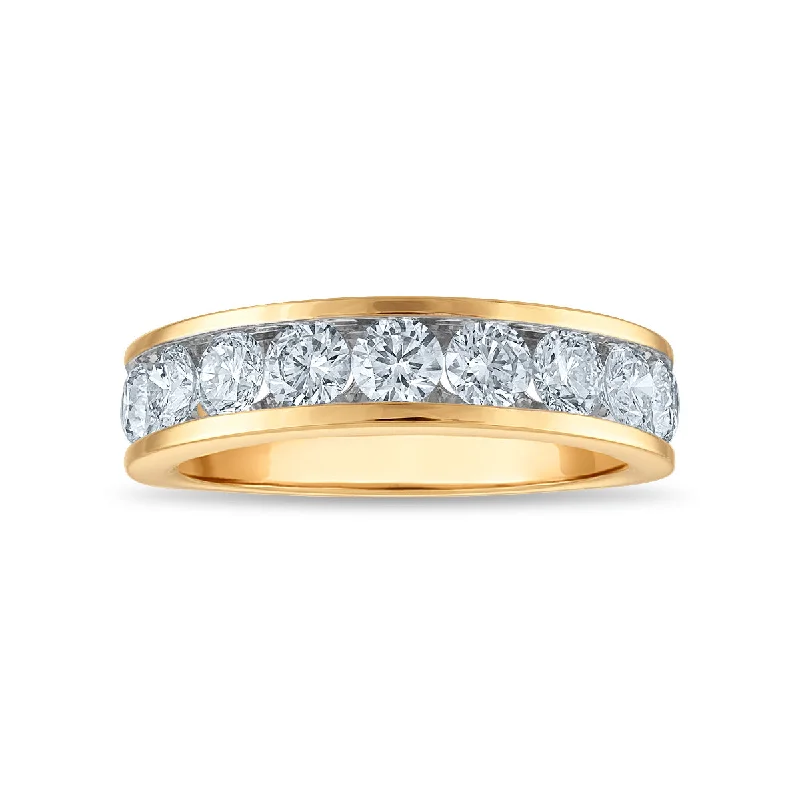 Signature EcoLove 2 CTW Lab Grown Diamond Wedding Ring in 14KT Yellow Gold