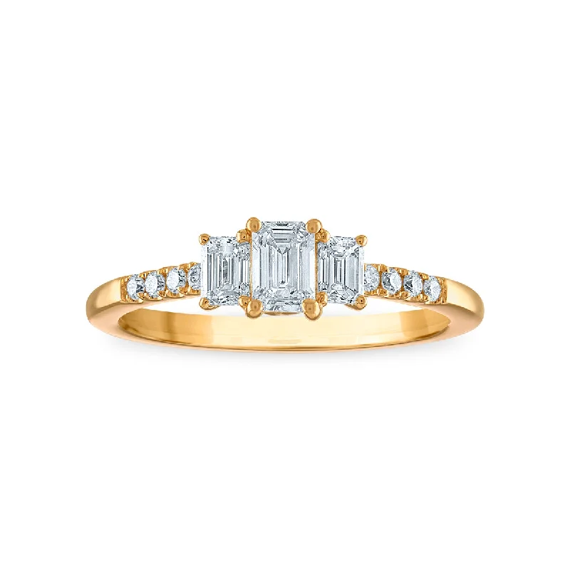 Signature EcoLove 3/4 CTW Lab Grown Diamond Ring in 14KT Gold