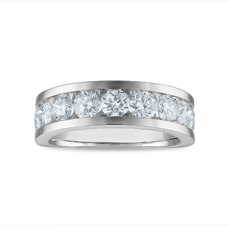 Signature EcoLove 3 CTW Lab Grown Diamond Set Ring in 14KT White Gold