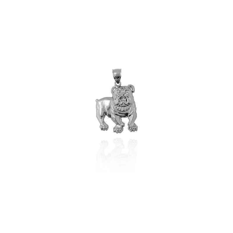 Bulldog Pendant (Silver)