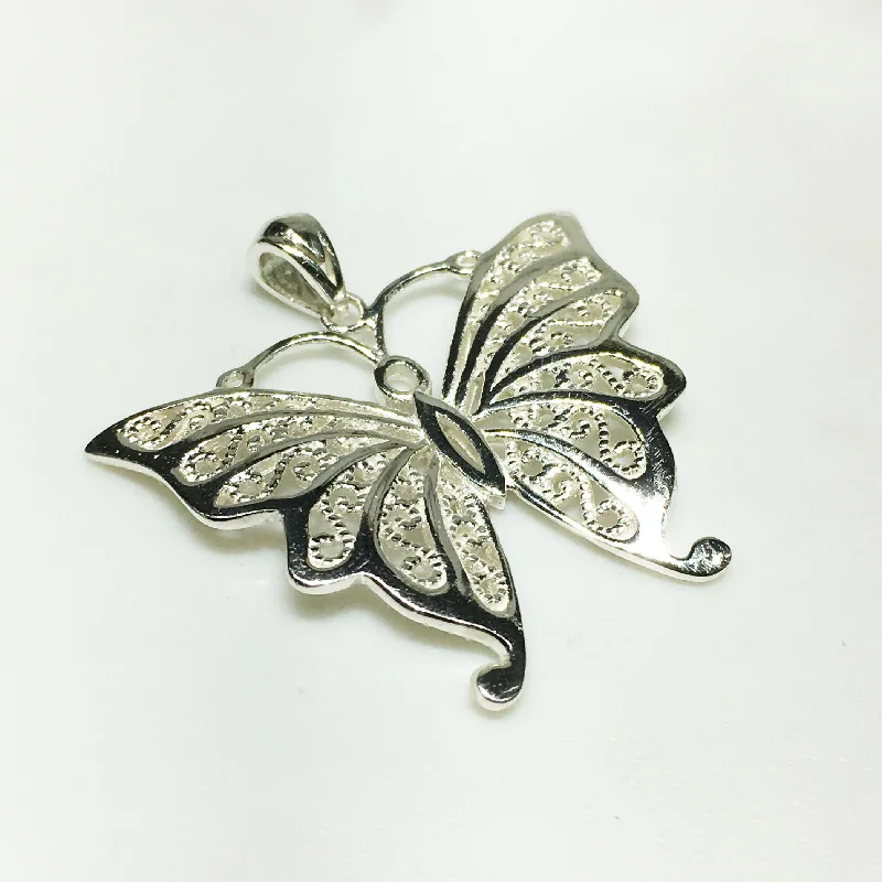 Butterfly Pendant (Silver)