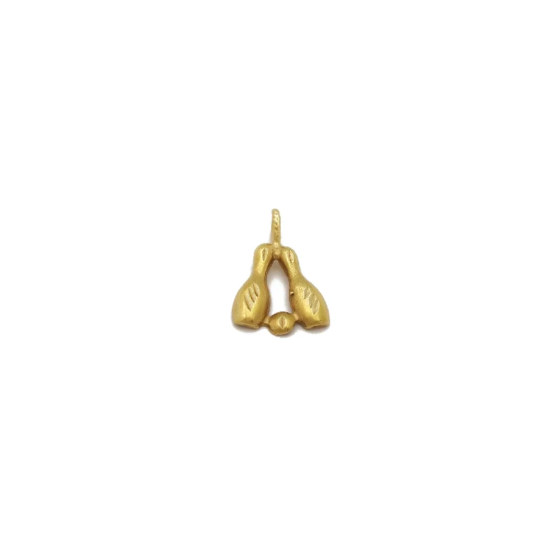 Duckpin Bowling Pendant (14K)