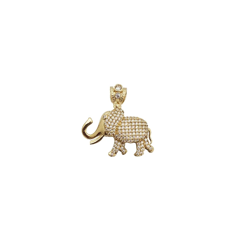 Elephant Pendant (14K)