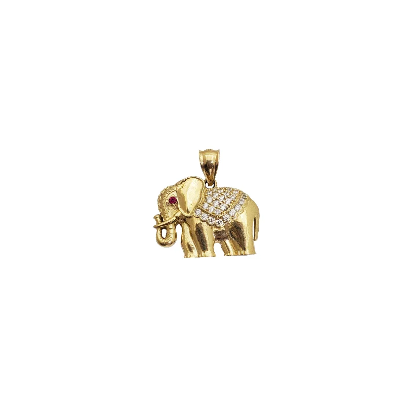 Elephant Pendant (14K)