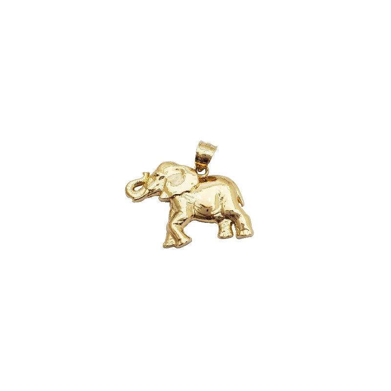 Elephant Pendant (14K)