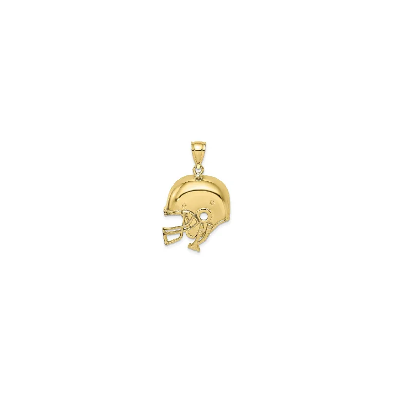 Football Helmet Pendant (14K)