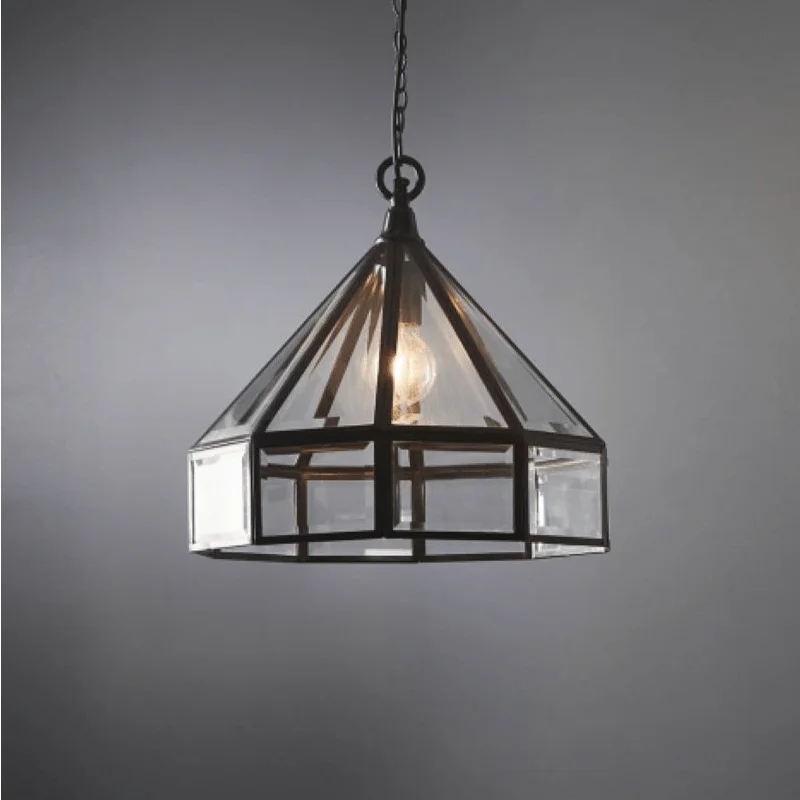 Geometric Gazebo Pendant Light